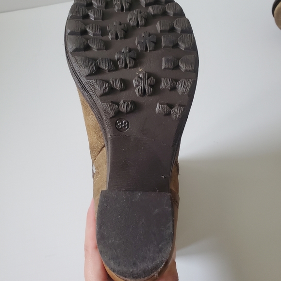 Rebels Womens Tan Boots 38/7.5 - Picture 9 of 12